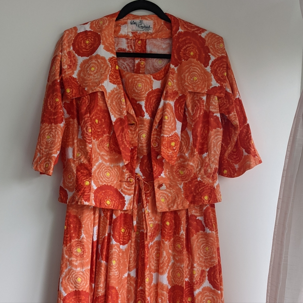 Vintage 1950s dress set